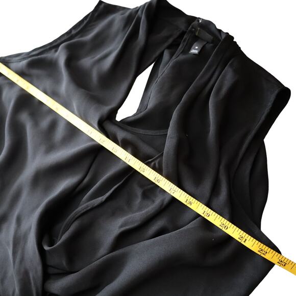 Lane Bryant Womens Drapey Layered Jumpsuit Plus Size 16 Black Layered Lagenlook - Picture 10 of 13